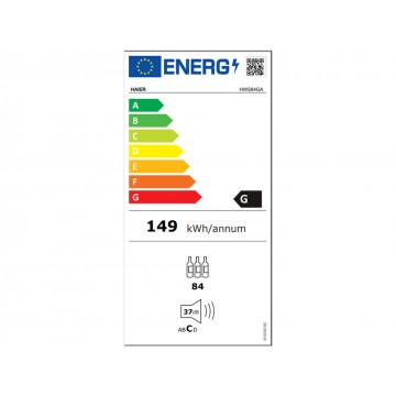 Haier HWS84GA Συντηρητής Κρασιών 84 Φιαλών